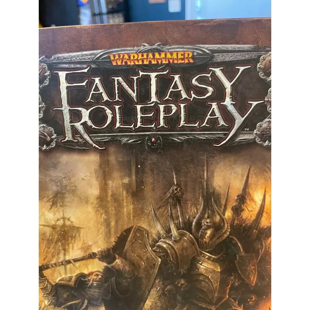 Warhammer Fantasy Roleplay Player’s Guide Hardcover RPG Tabletop  Playing RARE